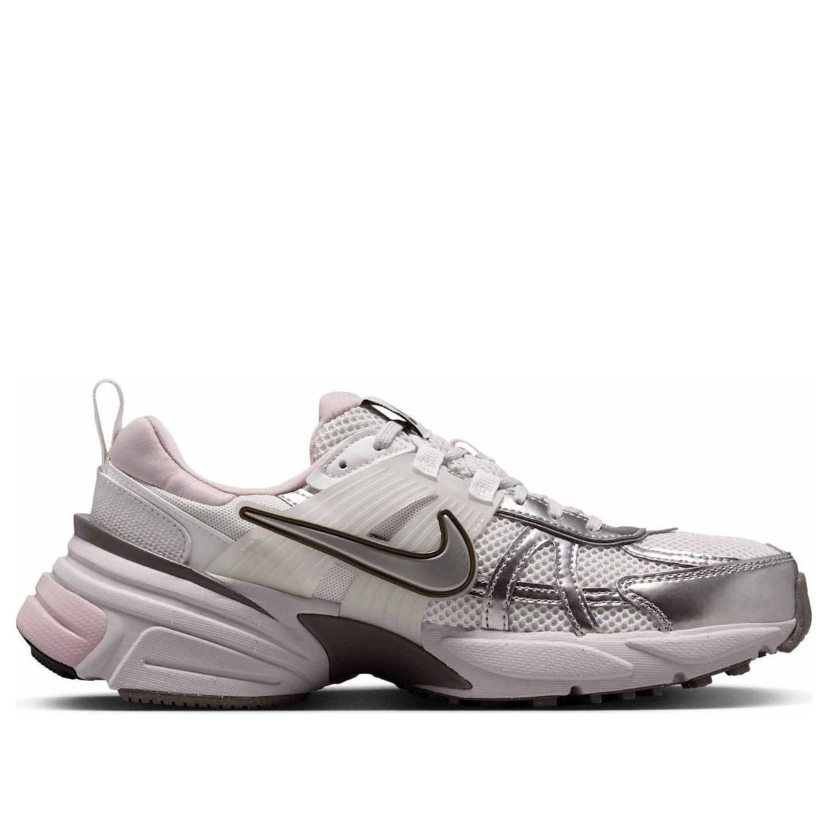 Nike V2K Run Platinum Tint Summit White Silver FD0736-010 Women's