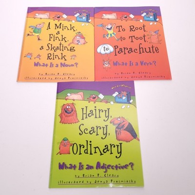 Words Are CATegorical Brian Cleary Lot 3  Language Arts Grammar Homeschool Books