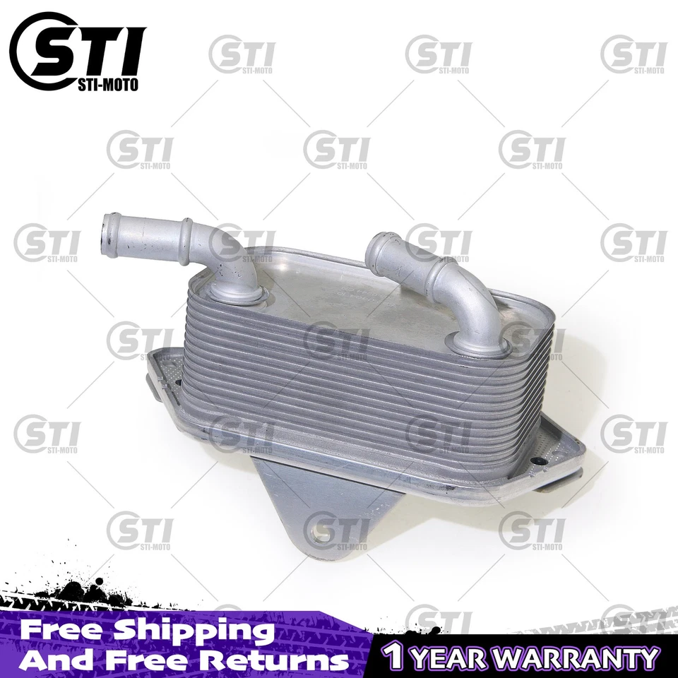 MAHLE Engine Oil Cooler with 06E117021G For Audi A5 A6 Q5 A4 A7 A8 Q7 S4 S5 - Image 2 of 4
