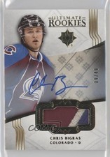 2016-17 Ultimate Collection Rookies Gold 9/49 Chris Bigras #109 Patch Auto 1e15