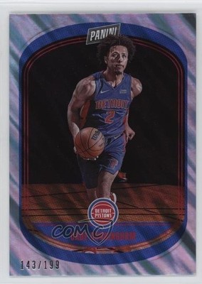 2021 Panini Player of the Day Moon Lava /199 Cade Cunningham #100 Rookie RC yl0