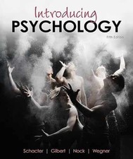 Introducing Psychology - Paperback, by Schacter Daniel; Gilbert - Acceptable p