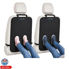 Kick Mats Back Seat Protector for Kids - 2 Pack - Quality Car Seat Back Cove...
