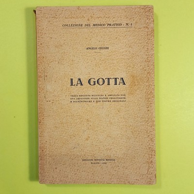 LA GOTTA CECONI MINERVA MEDICA 1930