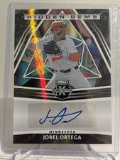 2022 Panini Elite Extra Edition - Hidden Gems Jorel Ortega #HG-JO Black (AU, RC)