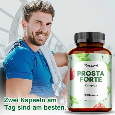 BUPORAI Simple Forte - Sägepalme, Kürbiskernextrakt, Brennnesselextrakt, Zink, Vitamin C