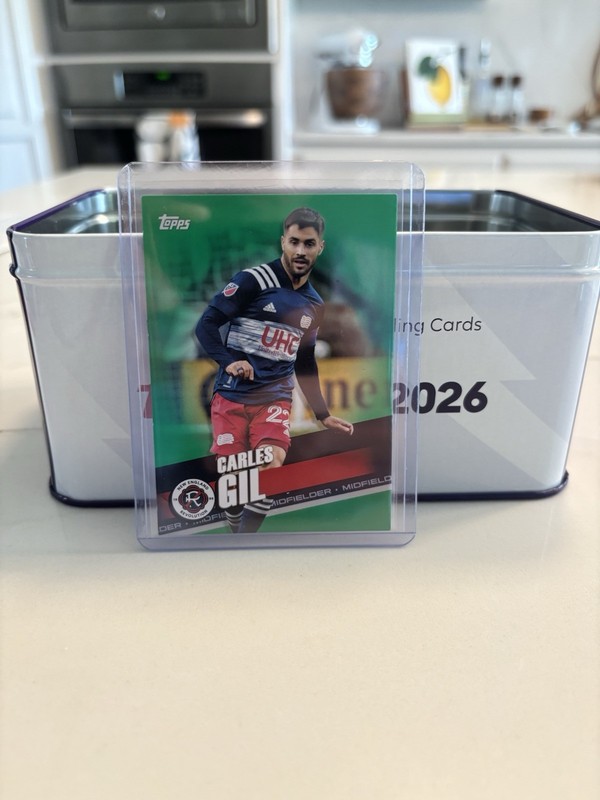 2022 Topps MLS - Carles Gil #107 Green /75