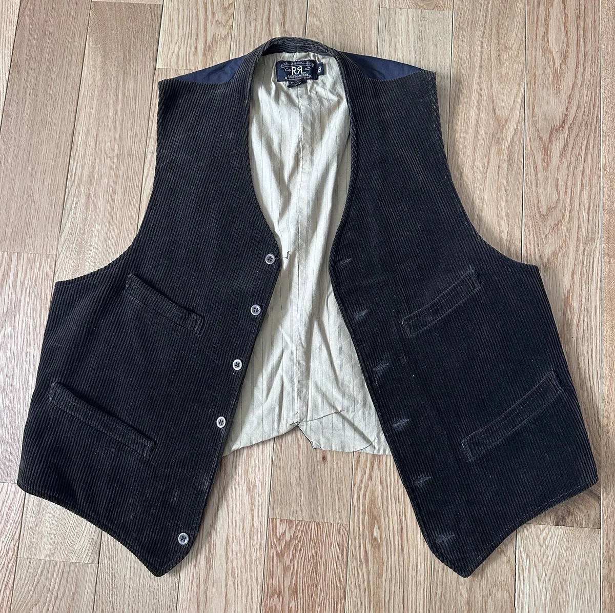 Corduroy Vintage Vests for Men for sale - eBay