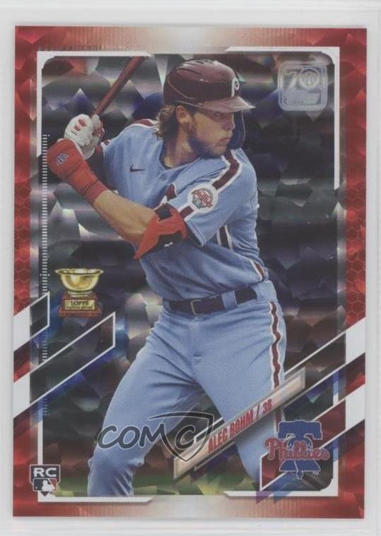 2021 Topps Red 49/199 Alec Bohm #277 0ed