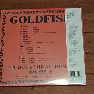 HIT BOY & THE ALCHEMIST GOLDFISH レコード Hit-Boy & The Alchemist: Goldfish (Colored Vinyl) Vinyl 2LP