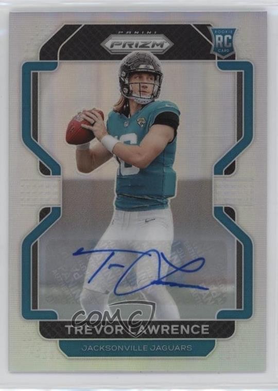 2021 Panini Prizm Silver Trevor Lawrence #331 Rookie Auto RC 0xh3