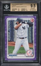 Jasson Dominguez 2020 Bowman Draft Purple PROSPECT /250 #BD151 BGS 9.5 GEM MINT
