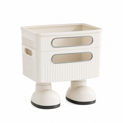Two-Layer Stackable Storage Organizer Box, Pantry Organizers and Storage, Shoe