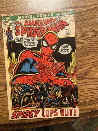 Amazing Spider-Man #112 1972 Marvel Comics John Romita Doc Ock  VF-