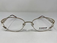 YOUME 8070S GOLD DEMI 50-19-140 Metal Full Rim Eyeglasses Frame KF30