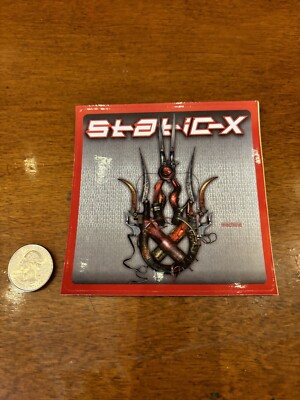Static X Machine Sticker buy one get one free, Original 4x4-+Free Flag ...