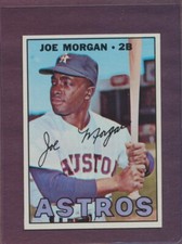 1967 Topps Joe Morgan #337 HOF Houston Astros MINT CENTERED