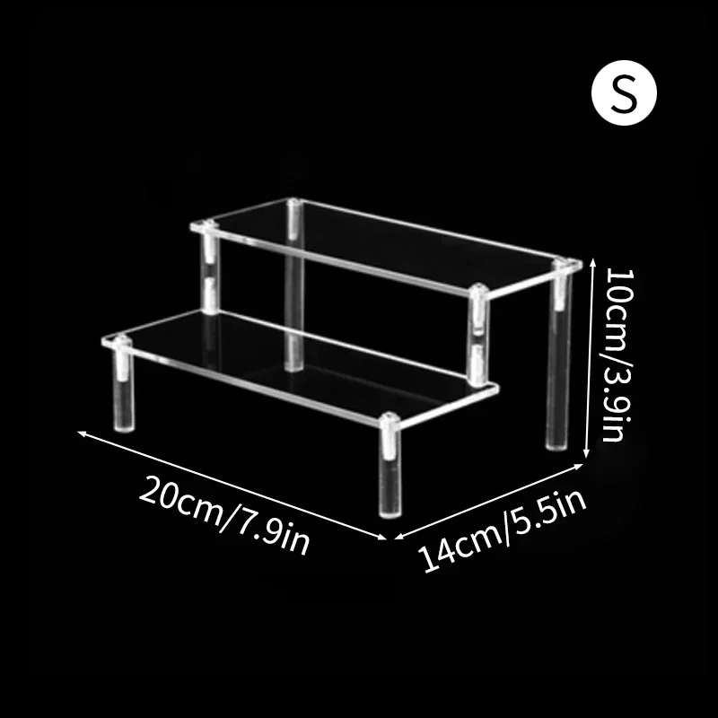 Acrylic Makeup Perfume Jewelry Display Stand for Home Decor Storage