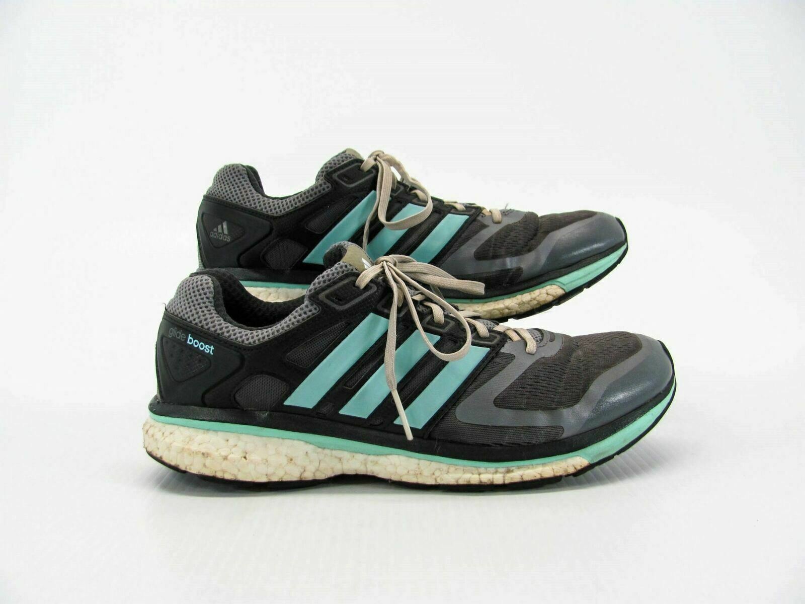 Adidas Women Shoe Supernova Glide Boost 8 Size 11M Gray Sneaker Pre Owned  jq | eBay