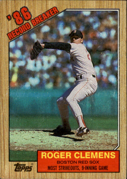 Roger Clemens cards (1987-2022) Red Sox Yankees Blue Jays Astros - You Choose