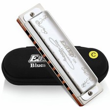 EASTTOP 10Holes 20Tones Blues Diatonic Mouth Organ Harmonica Diatonic Harmonica