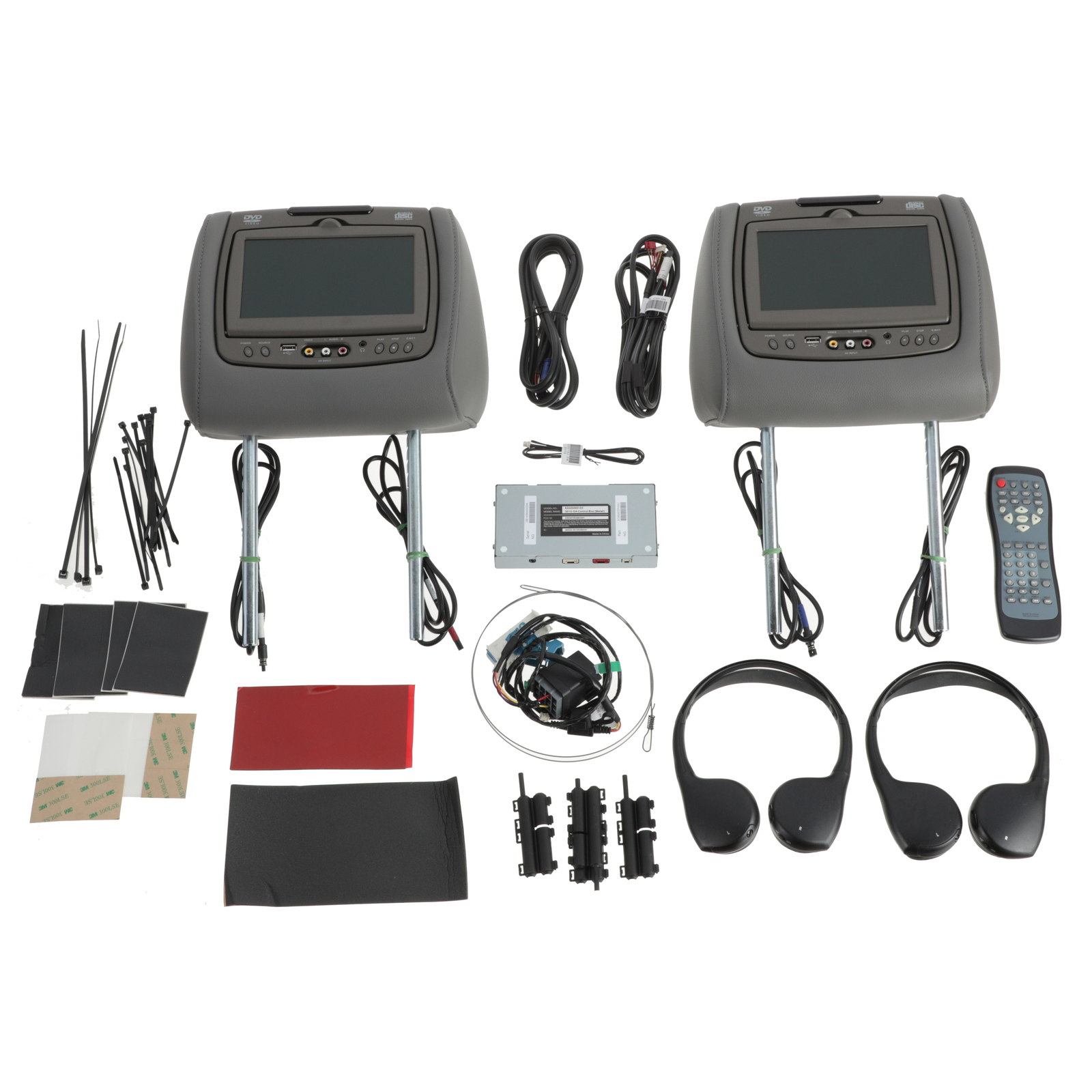 Sistema de pantalla DVD para reposacabezas de Cadillac/Chevrolet/GMC 2015-2018 (N/P 23309575)