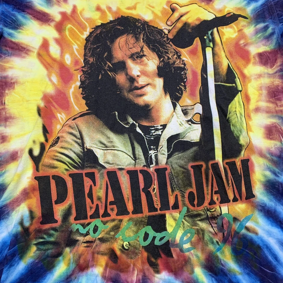 Camiseta De Colección Pearl Jam No Code Concierto 1996 Banda Camiseta Grunge EE. UU. Rara Para Hombre XL Foto 2 de 4
