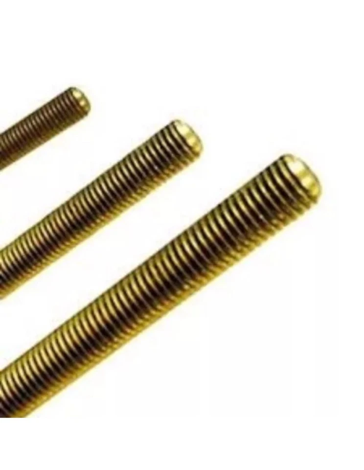 BARRE BARRA FILETTATE IN OTTONE FRESA TORNIO 1MT VARIE MISURE - Immagine 3 di 4