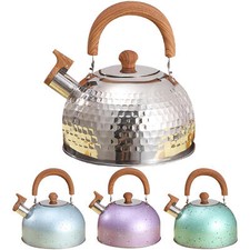 Tea Kettle Whistling 2L Tea Pot for Stove Stove Top Whistling Tea Kettle helpful