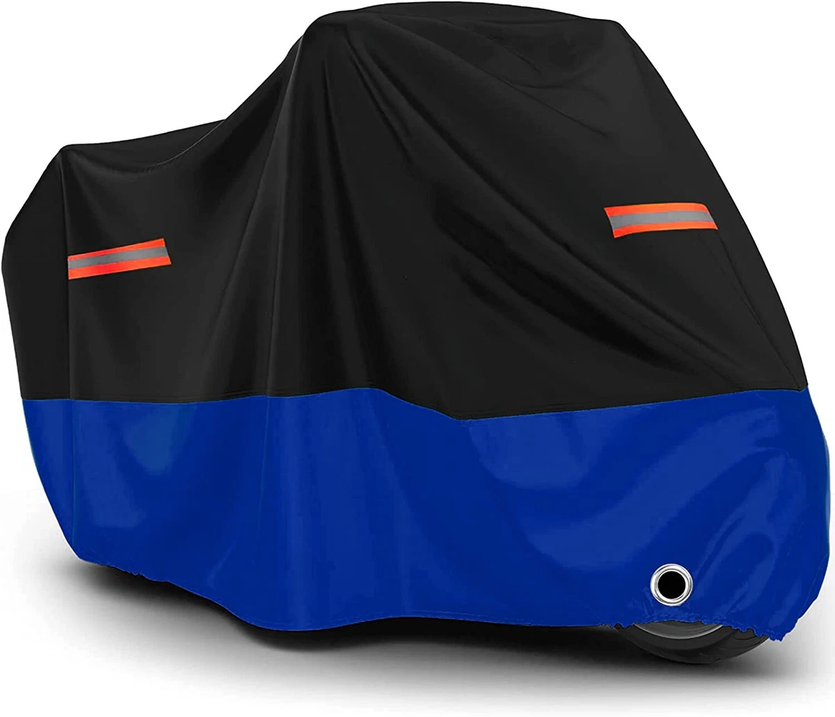 Copri Moto Universale Antipioggia Taglia XXL - Telo Protezione Esterno In Poliestere Argentato Con Custodia - Leggero E Pieghevole Per Moto, Scooter, Ciclomotore