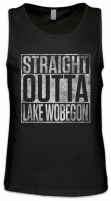 Straight Outta Lake Wobegon Men Tank Top A Prairie Fun Home TV Companion Robert