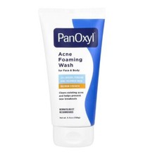 PanOxyl, Acne Foaming Wash, For Face  Body, Maximum Strength, 5.5 oz 156 g 