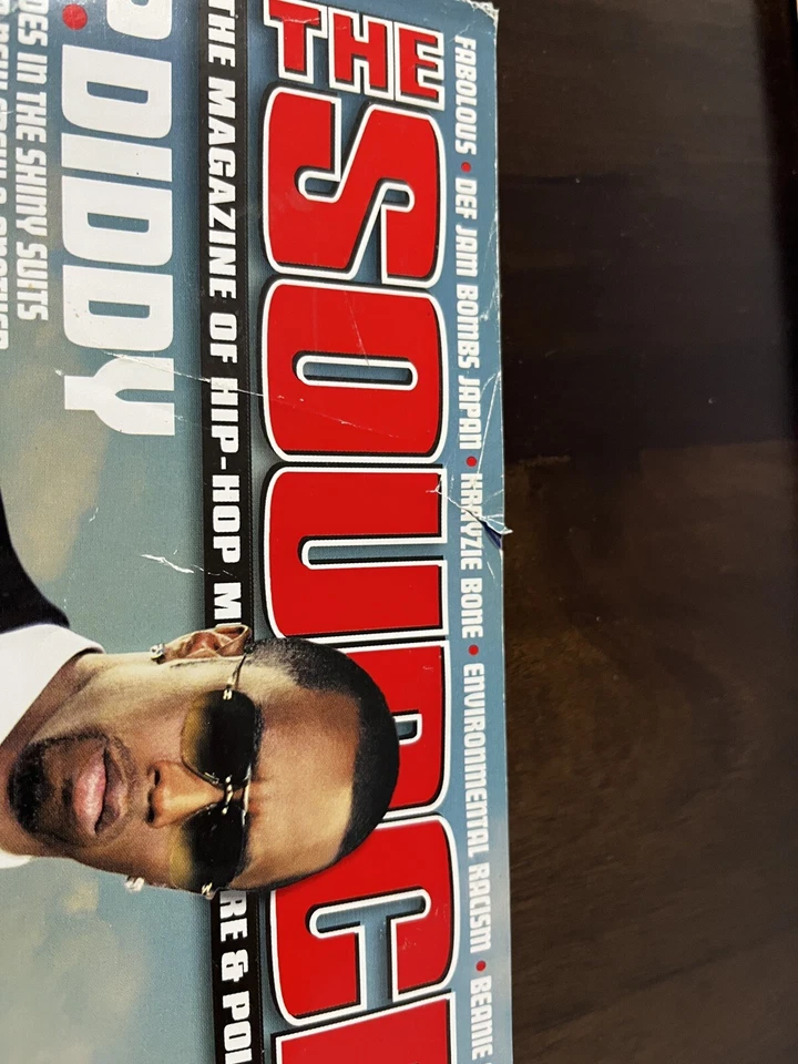 DIDDY  The Source Magazine #113/#120/#144 -  Puff Daddy /Sean Combs 1999-2001 - Image 4 of 4