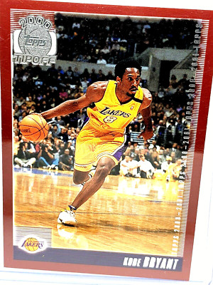 Kobe Bryant Basketball Card #141 Los Angeles Lakers 2000 NBA Topps Tip Off
