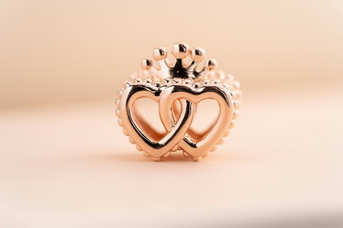 Authentic Pandora 14K Rose™ Gold Crown 