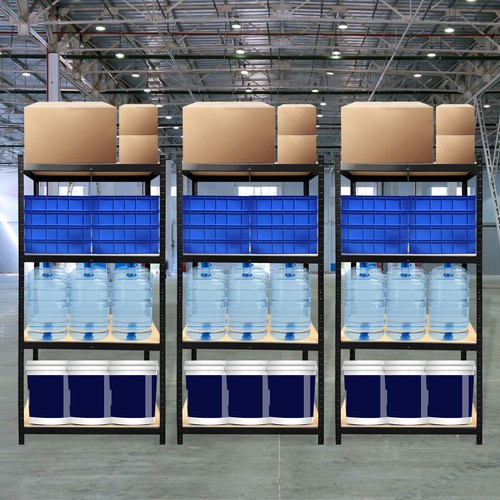 Heavy Duty 5Tier Storage Shelf Organizer Steel Metal Garage Shelving