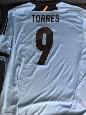 fernando torres spain jersey