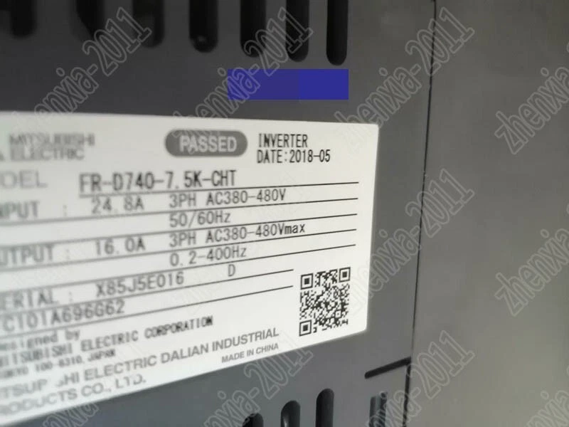 1PC Used Mitsubishi Inverter FR-D740-7.5K-CHT 7.5KW 380V