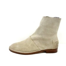 Shabbies Stiefeletten beige Damen Schuhe Boots echt Leder 37 weich Np 199 Neu