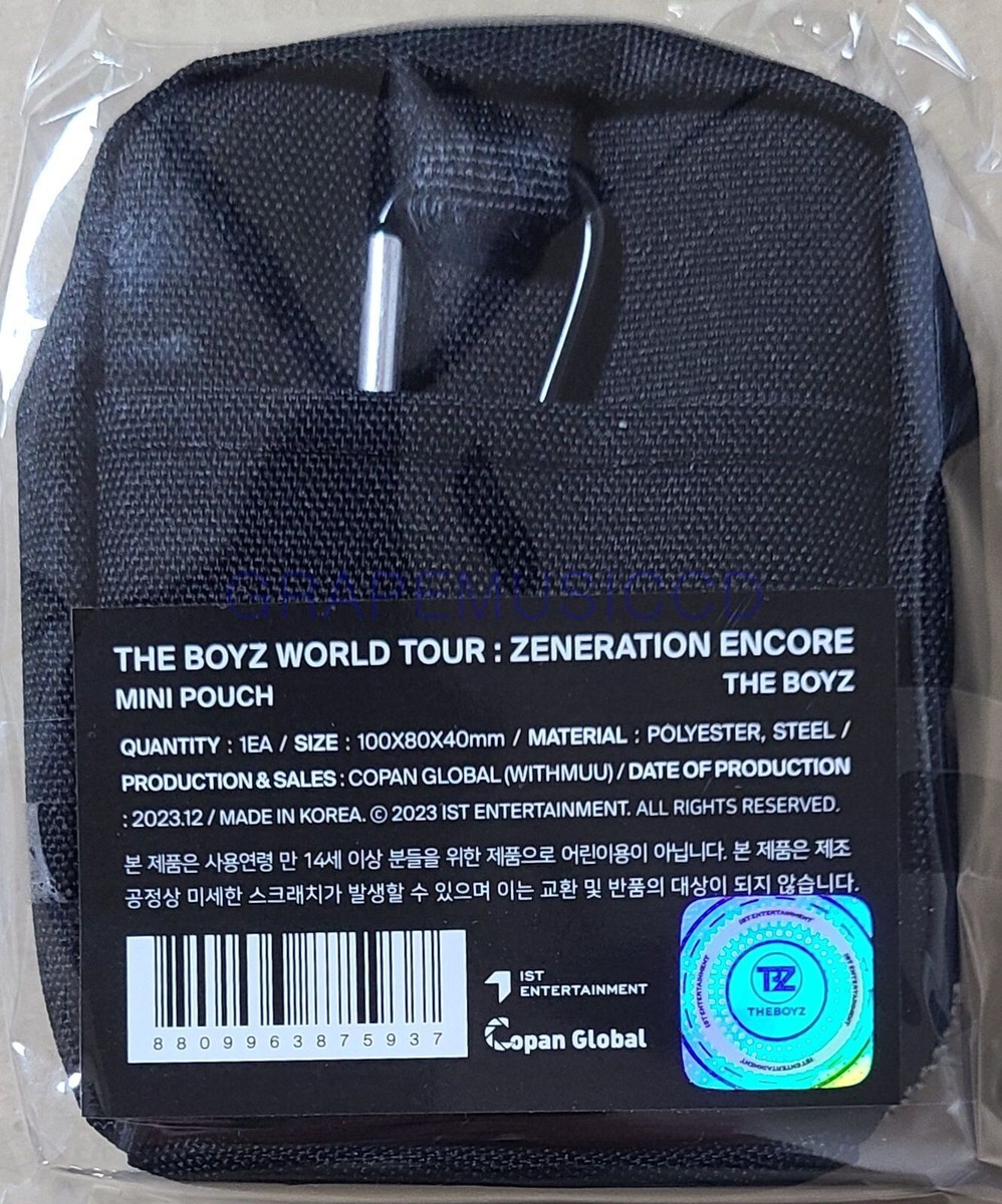 THE BOYZ WORLD TOUR : ZENERATION ENCORE MD MINI POUCH + PHOTOCARD