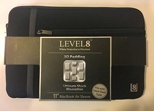 Level 8 Tablets iPad Laptop Padded Neoprene Protection Computer Sleeve Case Bag