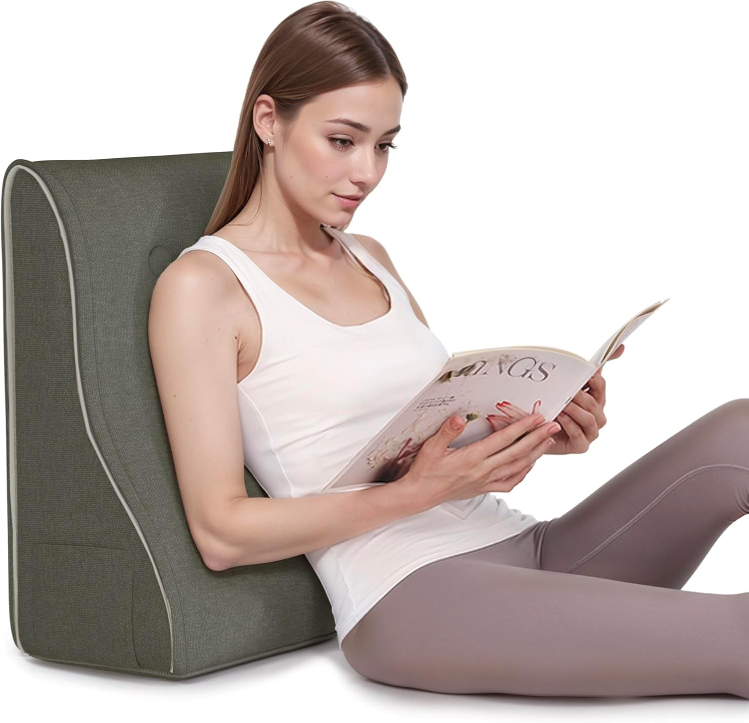 Reading Pillows for Sitting in Bed Adult Back Pillow for Bed Sitting Up, Back Su