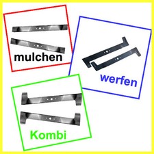 Messer für Aufsitzmäher CastelGarden Twin Cut Iseki Sabo Honda  92  102  122 cm 