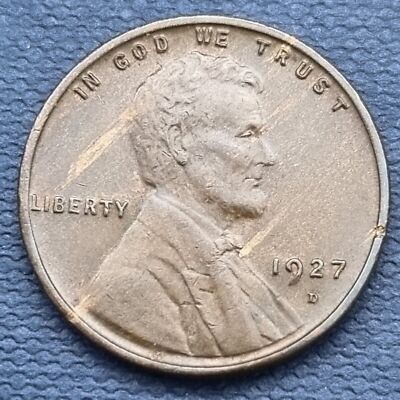 1927 D Wheat Penny Lincoln Cent 1c High Grade UNC #35781 | eBay