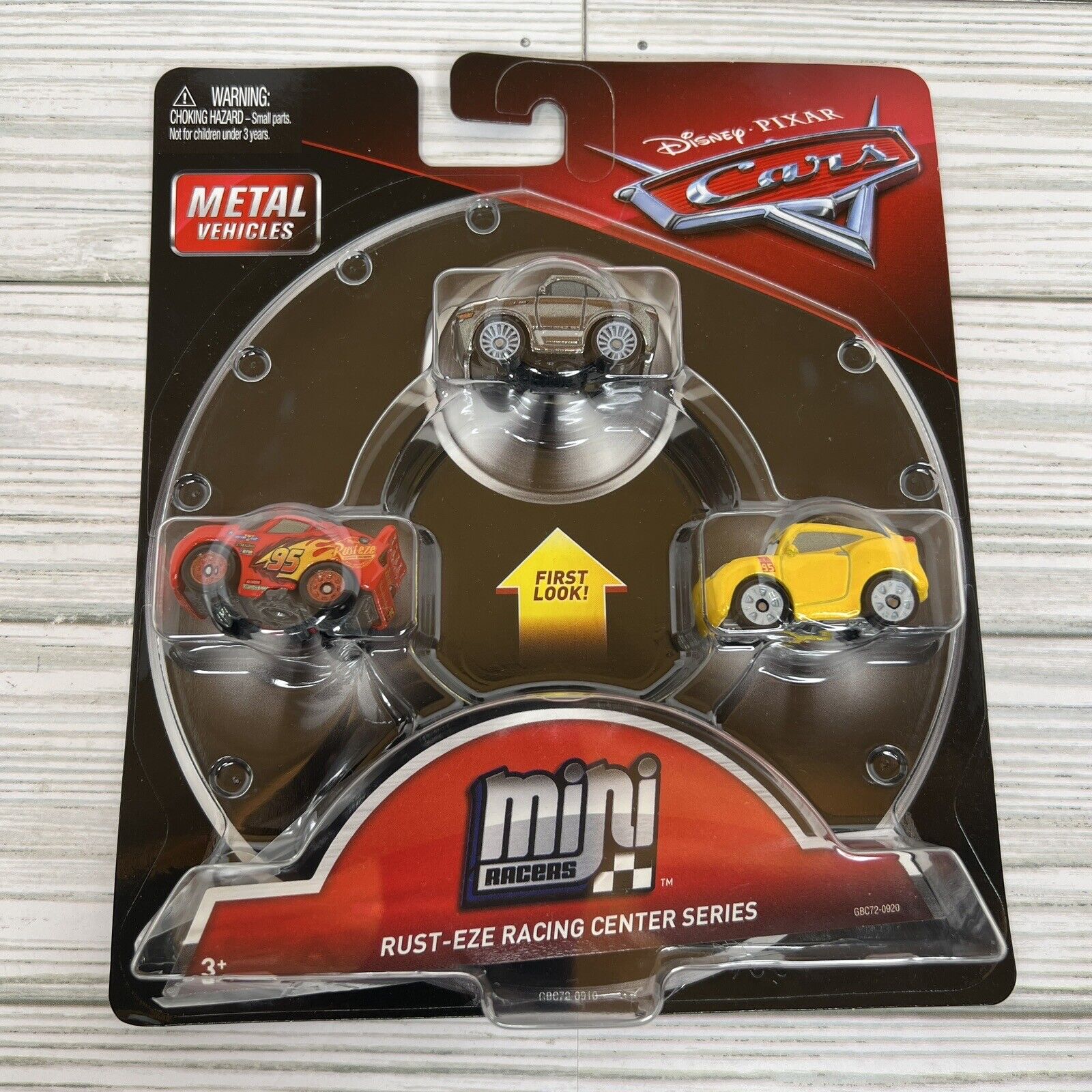 Disney Cars Metal Mini Racers (2019) Mattel Metallic Lightning