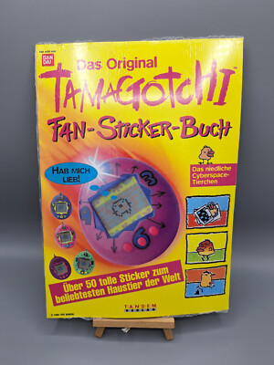 Das Original TAMAGOTCHI Fan-Sticker-Buch, Stickeralbum, Vintage / Retro    -NEU-