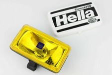 2x Hella Comet 450 Yellow Lens H3 12v Driving Fog Light Lamp Part 4x4 Lamp Light