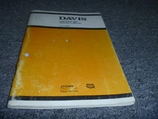 JI Case Davis TASK FORCE 300 Trencher Owner Operator Manual User Guide 9-6091 xz