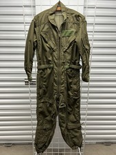 Vtg 60s US NAVY Flight Suit Mens 36 Short Coveralls Summer Flyers Vietnam 1969