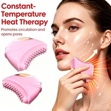 Lymphatic Face Body Massage Brush Silicone Contour Massager Skin Care Tool